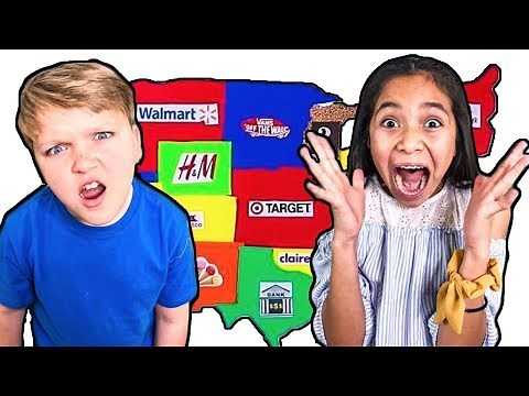 THROWING a DART on a Map & BUYING whatever it Lands On!!