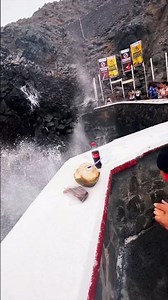 One of 3 Blowholes in the 🌏 😱 #shorts #world #usa