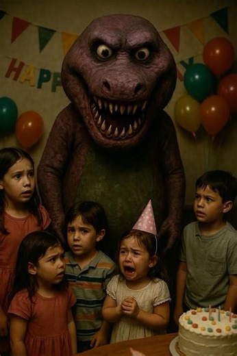 Barney Scares Birthday Girl (The Dark Side of Children's TV)