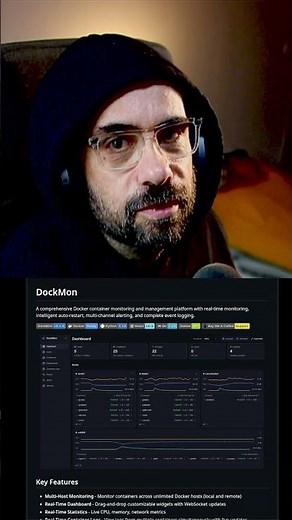 DockMon A comprehensive Docker container monitoring and management platform