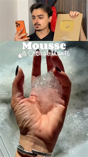 DIY Crispy Foam ASMR! 🫧😱 #shorts #lifehacks #diy #satisfying #asmr #slime