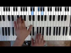 How to play Jon Lord organ solo Highway Star (Machine Head - Deep Purple) Part. 2