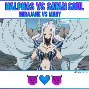 Mirajane VS Mary The First Time She Unleashes The Demon God Halphas😈 【 ©️ to Hiro Mashima, A-1 Pictures, TV Tokyo 】 – Mirajane | Mirajane Strauss - The Demon Princess