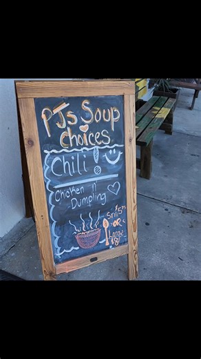 Did we mention we have Chili🤠 AND Chicken N Dumpling soup? Hot and Ready!! 🥣 | PJ's Sandwich Shop