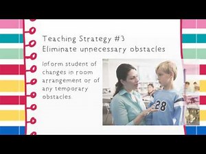 Teaching Strategies for the Visually Impaired by Priscilla and Cristina