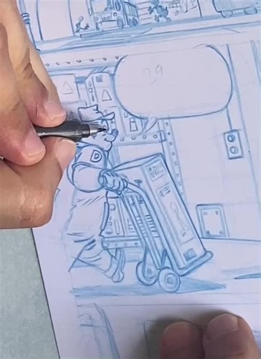 Importance of Inking Secondary Characters in Art