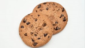 Cookies Chocolate Drops On White Background Stock Footage Video (100% Royalty-free) 3551964609 | Shutterstock