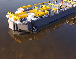 848K views · 3.7K reactions | Waterproofing a Custom LEGO Ship to...