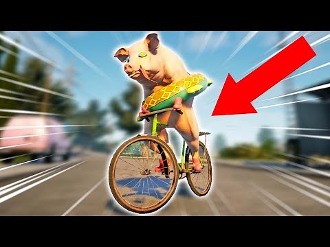 I TURNED INTO A PIG. (Goat Simulator 3)