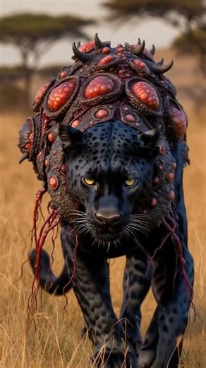 Terrifying Mutant Panther Parasite – 8K Ultra Realistic Wildlife Art