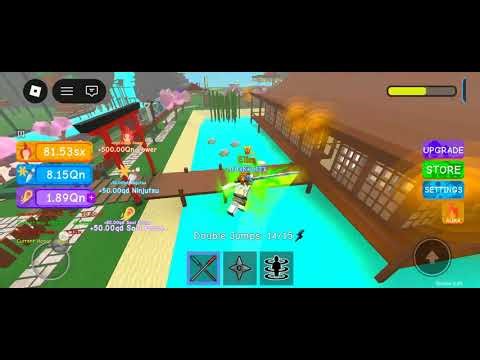 Who still plays this game? Op ninja simulator roblox #roblox