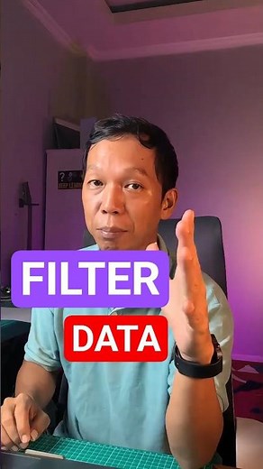 cara mudah filter DATA di excel #videotutorial #excel #tutorial
