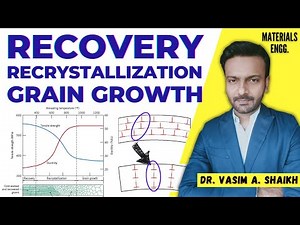 Recovery | Recrystallization | Grain Growth | Annealing | Engineering Materials | Mechanical Engg.