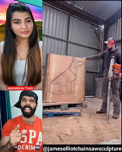 1.6M views · 10K reactions | Discover the best sculptor on the entire Internet! The best carpenter in the world, his skill is on another level. | Aakansha Tyagi | Facebook