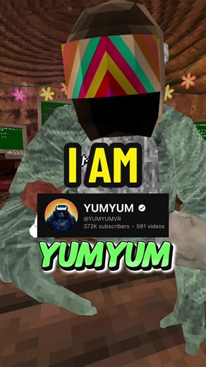 I AM @YUMYUMVR #gorillatag #gtag #vikingvr #YUMYUM