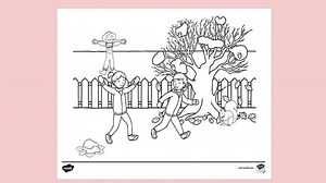 Autumn Colouring Sheet