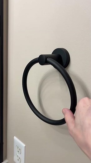 Towel Ring Holder for Bathroom | Amazon Hand Towel Holder Review & Installation 2025