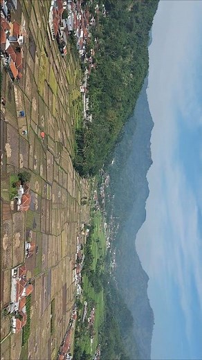 Breathtaking Mountain Views in Soreang, Bandung Indonesia