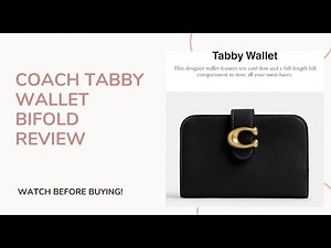 Coach Tabby Wallet Review - Is This Leather Wallet Worth It?