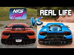 Need For Speed Heat vs REAL LIFE Exhaust Sounds Direct Comparison! -Part 1-