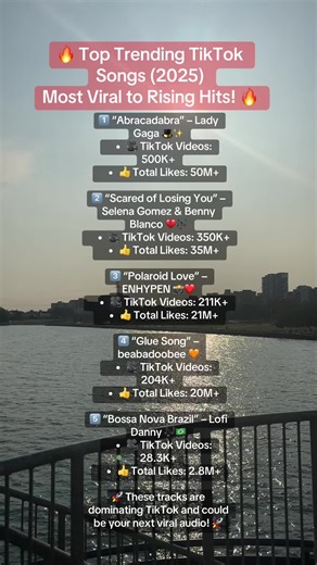 Top Trending TikTok Songs of 2025 Revealed!