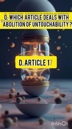 Abolition of untouchability #ytshorts #shorts #polity