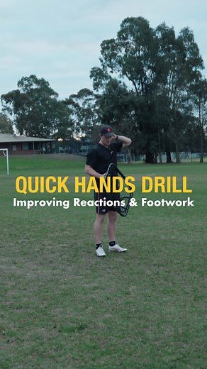 Improve Football Reaction Time with Rebound Net Drill
