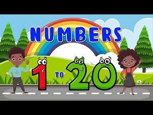 Numbers 1 to 20 | Kids Count Numbers 1-20 | Toddler & Preschool Educational Video
