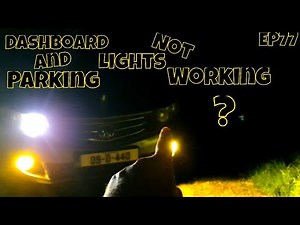 2009 Honda accord dashboard lights not working also one parking light not working, why?