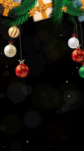 Download Modern Xmas Christmas Gift Decor Loop Vertical for free
