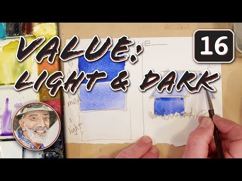Understanding Value in Watercolor — Light, Shadow & Contrast for Beginners