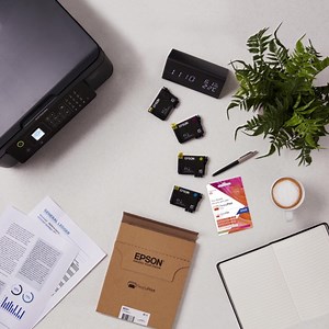 Buy an eligible printer and save up to 70% on ink costs with Epson ReadyPrint. | Epson