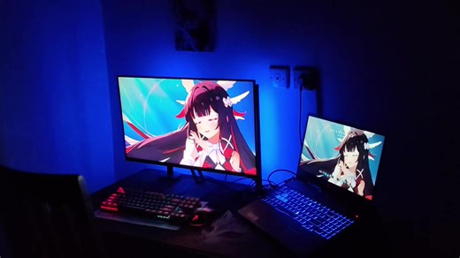 pc nya ku pensiun kan dulu mau upgrade.sementara make laptop dulu #setup #laptop #asus #fyp #foryou