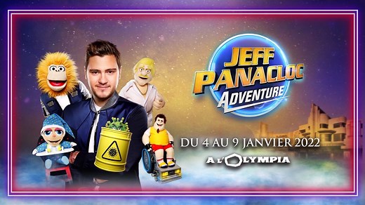 🚀 La nouvelle tournée de Jeff Panacloc a commencé ! 🎢 Embarquez pour la "Jeff Panacloc Adventure" et laissez-vous guider par Jeff Panacloc, Jean-Marc et leurs nouveaux amis, tous plus dégénérés les uns que les autres. 🎫 Réservez vos places : https://bit.ly/3iD4WKc | Fnac Spectacles