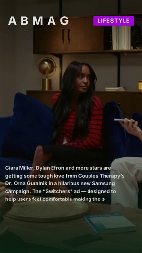 Ciara Miller and More Get 'Couples Therapy' Treatment in New Samsung Ad #shorts