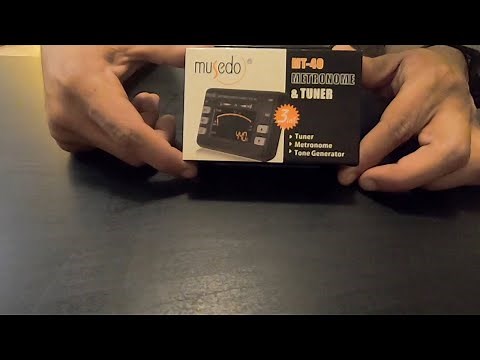Musedo MT-40 Metronome & Tuner Unboxing