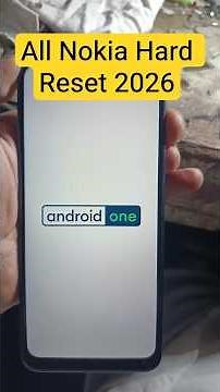 All Nokia Hard Reset Factory Reset 🔓| Nokia android phone | Password Pattern Remove |🔓 Without PC