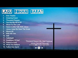 Lagu Rohani Barat (Rohani Barat) christian songs / Rohani versi Bahasa Inggris.