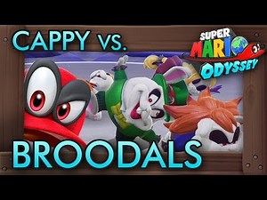 What Happens When Cappy Fights Broodals Alone in Super Mario Odyssey?