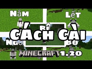 Cách Cài Mod Nằm Ngồi Minecraft 1.20.10+ Cho Minecraft | MightTV