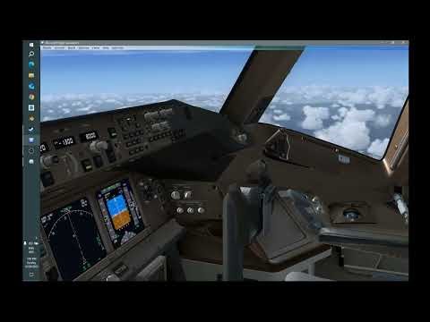 Winter Landing at Boston PMDG 777 - FSX