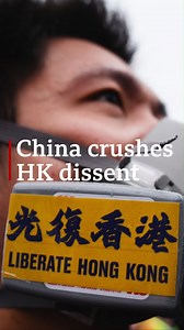61K views · 851 reactions | China passed a strict national security law in Hong Kong last year, and now it has reformed the way the city is run, ensuring only “patriots” can enter local government. But why is China so bent on crushing dissent in Hong Kong? What does this mean for the city's future? https://bbc.in/3wyjlMj | BBC News | Facebook