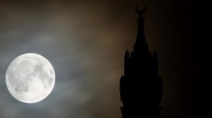 Makkah Clock Tower Time Lapse By Stock Footage Video (100% Royalty-free) 1094269581 | Shutterstock