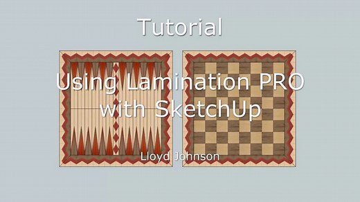 Tutorial: Using Lamination PRO with SketchUp