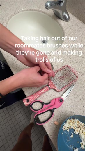Creative Pranks with Roommate's Hair