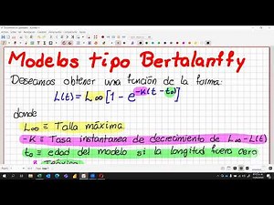 Ecuaciones Diferenciales I: Ajuste de datos al modelo de Bertalanffy