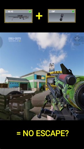 NA-45 + EMP = NO ESCAPE! 💀🔥 | COD Mobile