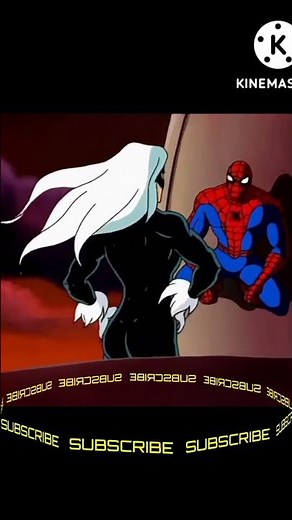 spider man & black cat kiss scenes comics #shorts