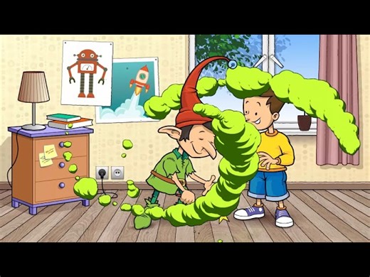 The Magic Elf - Boy Asks Magic Elf For A New Robot