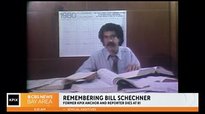 KPIX remembers anchor and reporter Bill Schechner